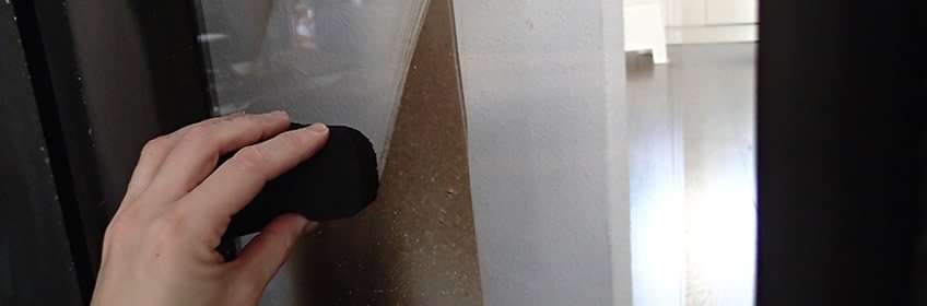 Kachelruit schoonmaken met staalwol